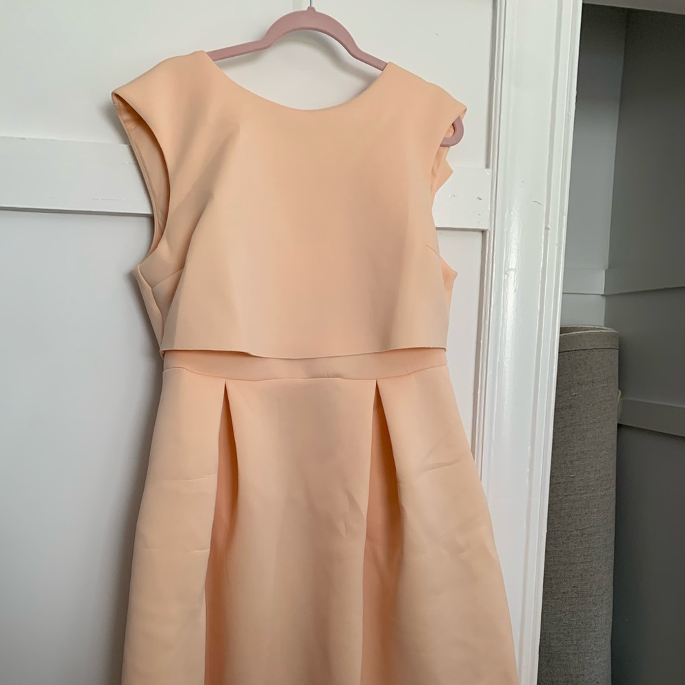ASOS Foam Pink Dress